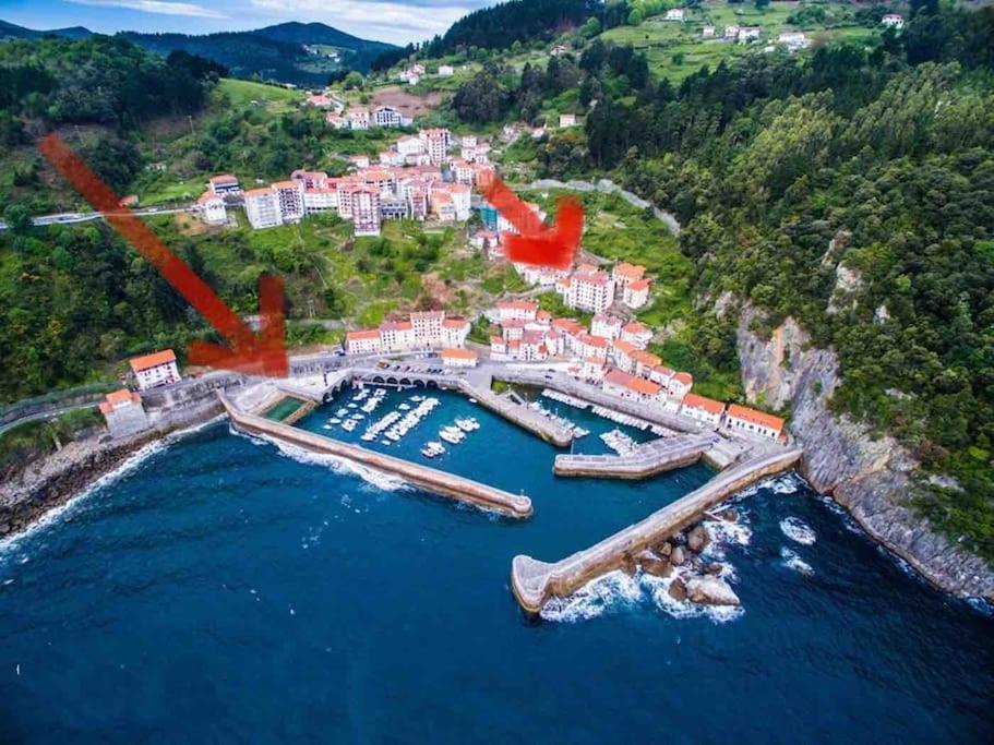 Singular Apartamento En Elantxobe Urdaibai Eksteriør billede
